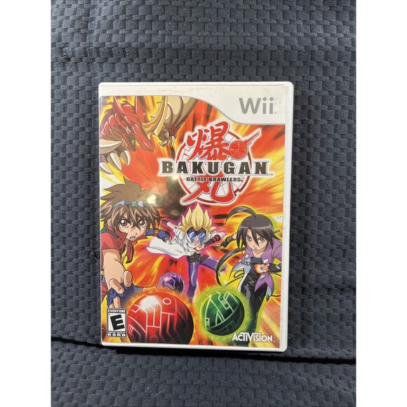 Bakugan Battle Brawlers (Nintendo Wii, (2009) Complete In Box CIB With Manual - Picture 1 of 4